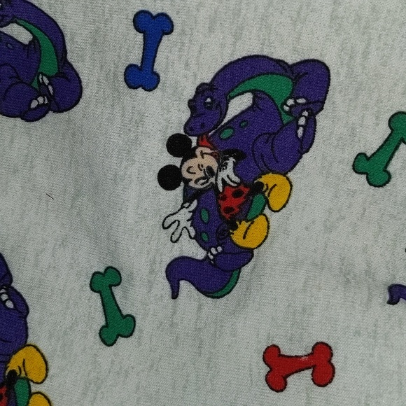 ❤️ Disney Mickey Mouse Pajama Bottoms Pants For Kids - Toddler Size 5 - Picture 2 of 6